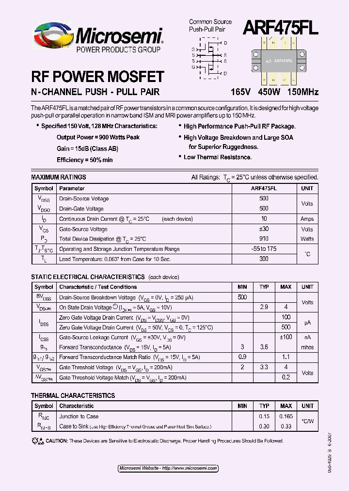ARF475FL_4661557.PDF Datasheet