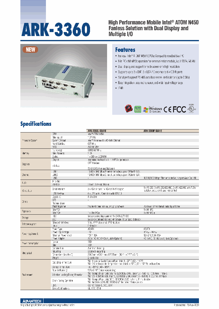 ARK-3360_4529167.PDF Datasheet