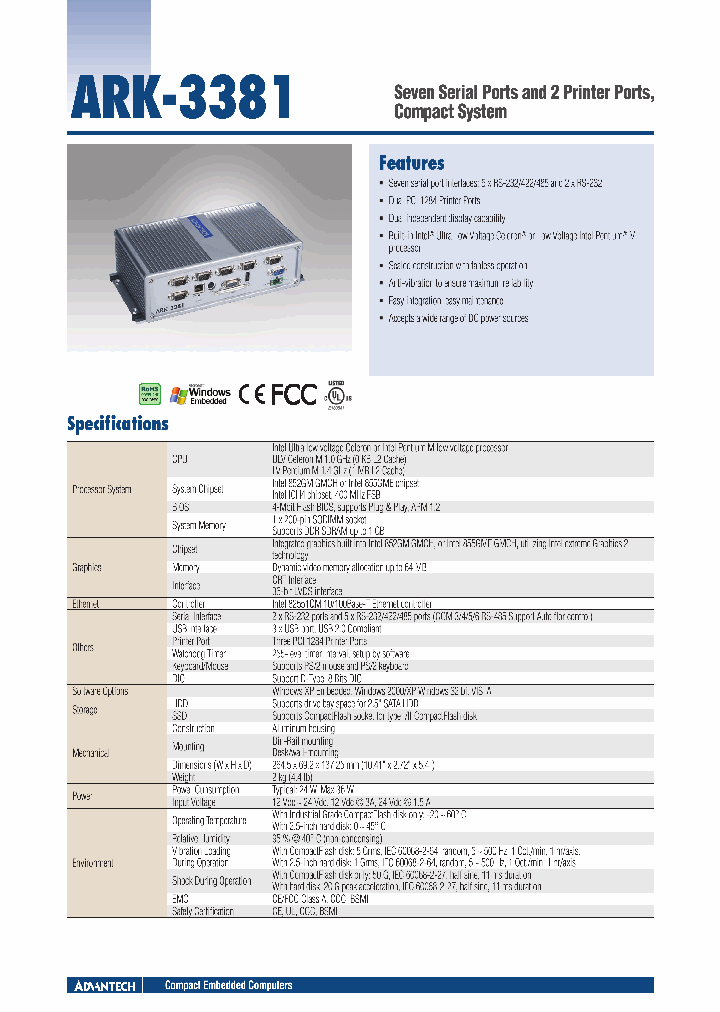 ARK-3381_4529179.PDF Datasheet