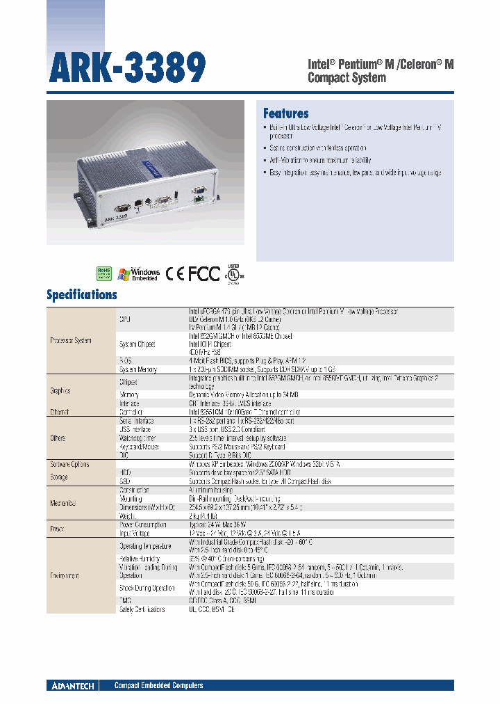 ARK-3389_4578322.PDF Datasheet
