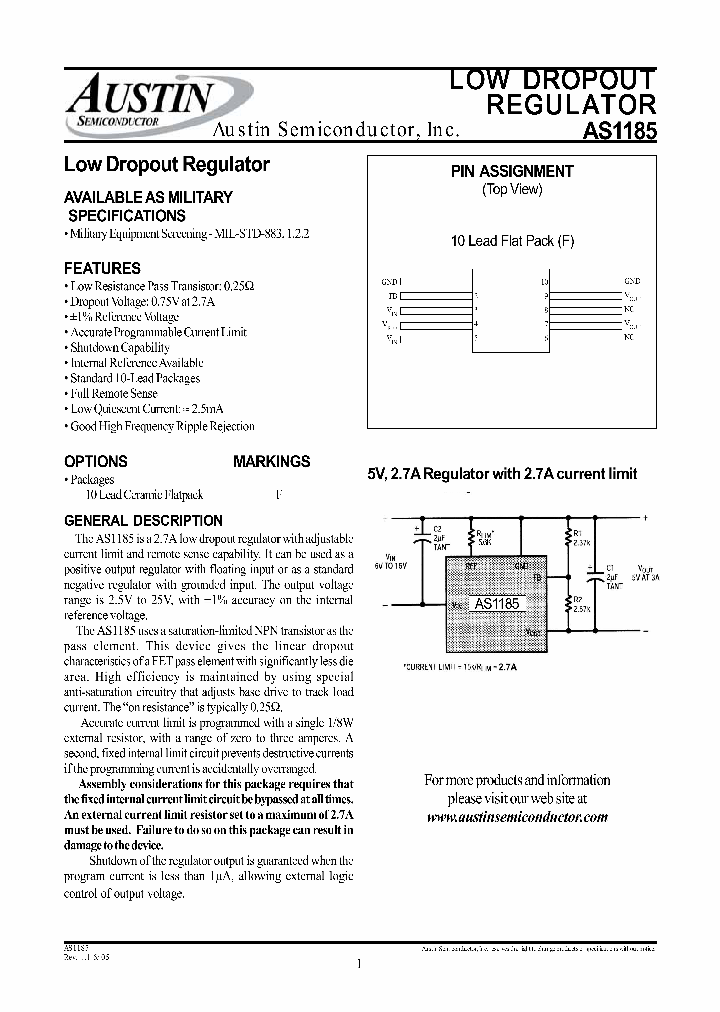 AS1185_4700496.PDF Datasheet