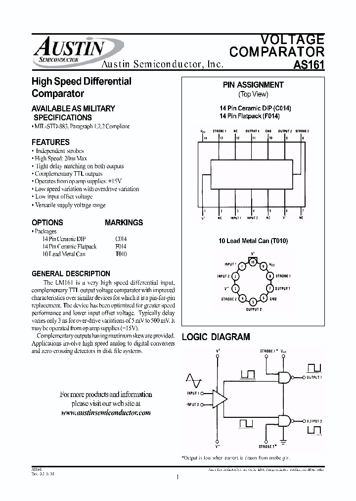 AS161F014MIL_4704872.PDF Datasheet