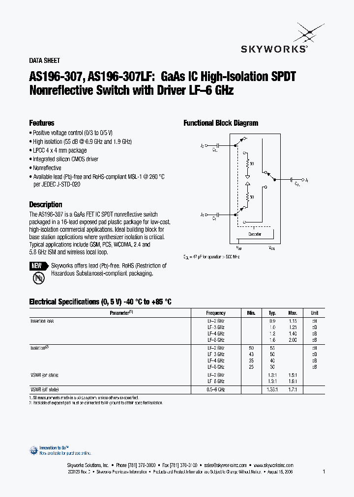 AS196-307_4383846.PDF Datasheet