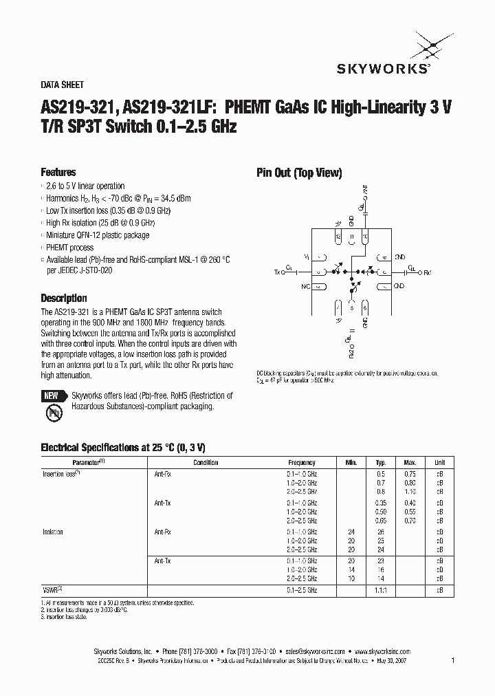 AS219-321_4219545.PDF Datasheet