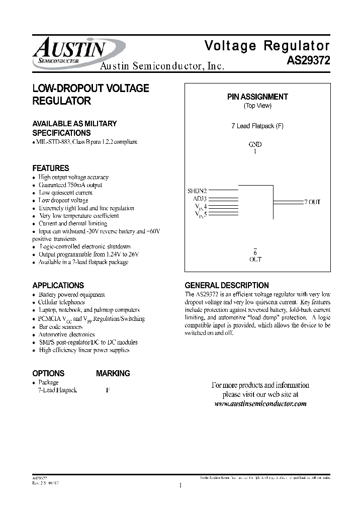 AS29372F883_4531372.PDF Datasheet
