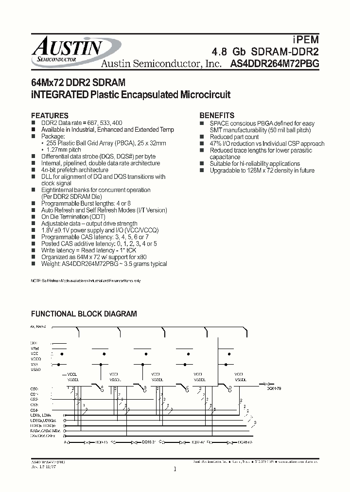AS4DDR264M72PBGR-38ET_4476157.PDF Datasheet