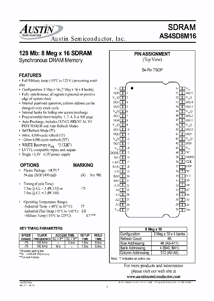 AS4SD8M16_4857774.PDF Datasheet