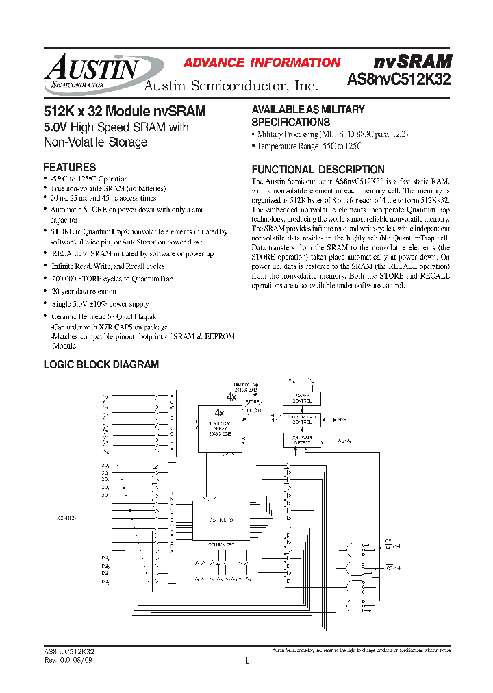 AS8NVC512K32QC-45XT_4815592.PDF Datasheet