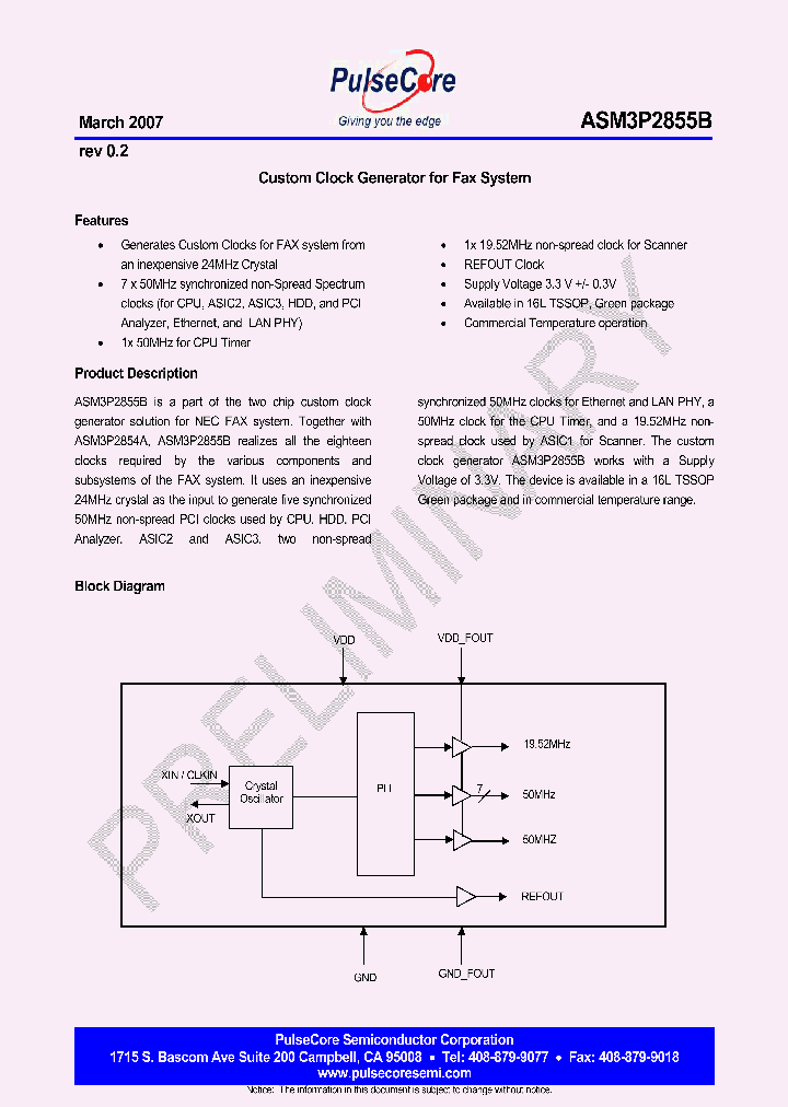 ASM3P2855B_4457190.PDF Datasheet