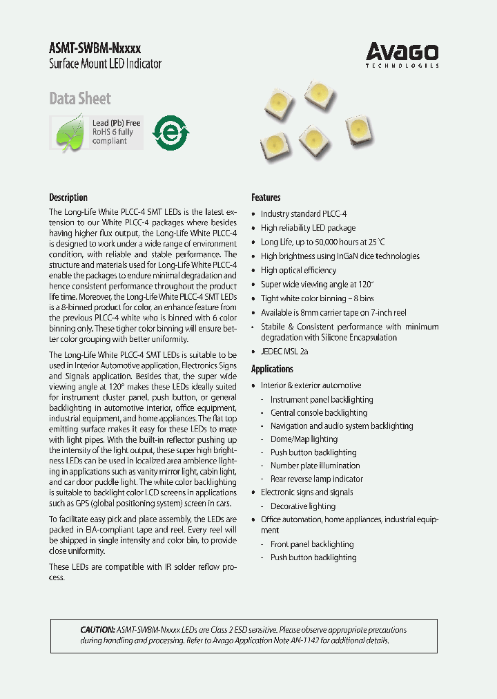 ASMT-SWBM-NU803_4741333.PDF Datasheet