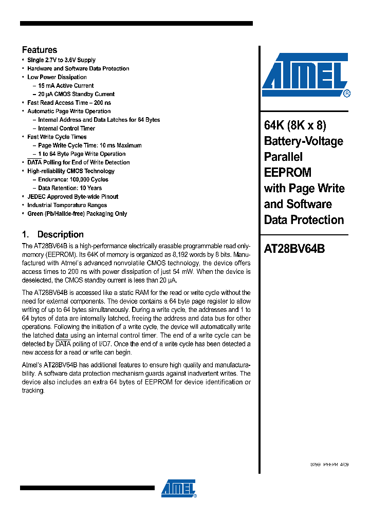 AT28BV64B09_4639292.PDF Datasheet