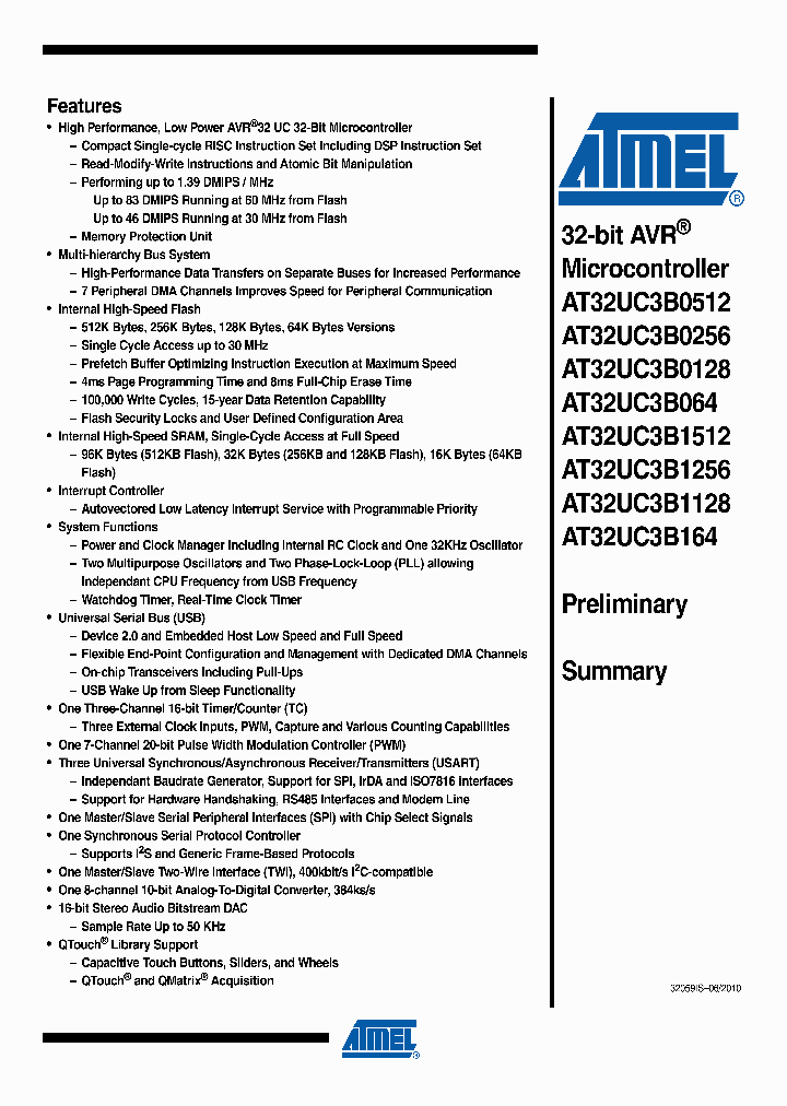 AT32UC3B0256-A2UR_4591713.PDF Datasheet