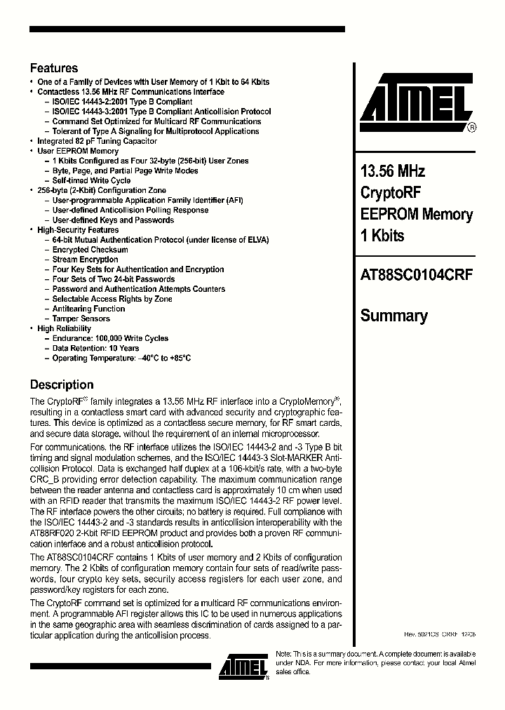 AT88SC0104CRF-MR1_4279838.PDF Datasheet
