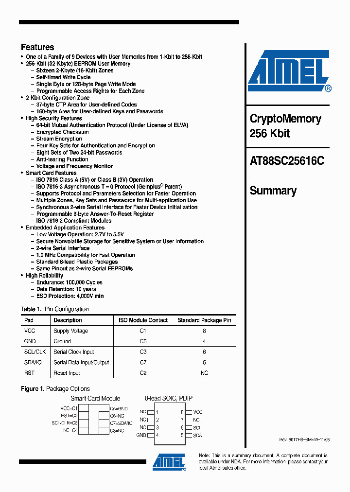 AT88SC25616C-MP_4814914.PDF Datasheet