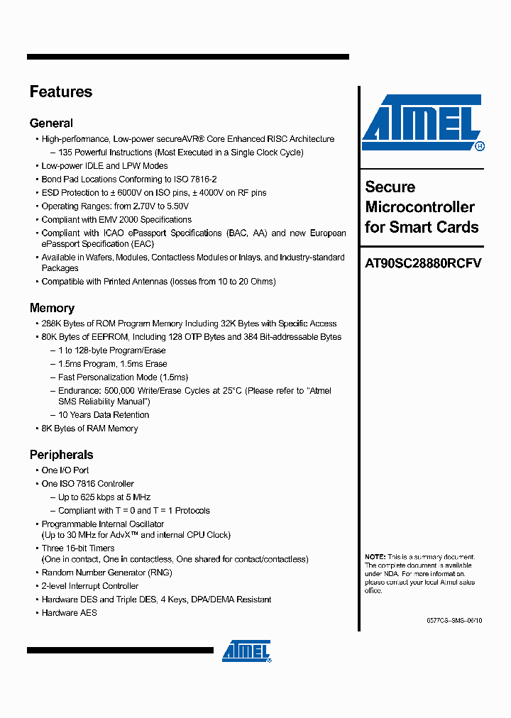 AT90SC28880RCFV_4850339.PDF Datasheet