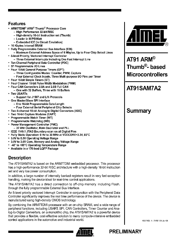 AT91SAM7A20407_4220845.PDF Datasheet