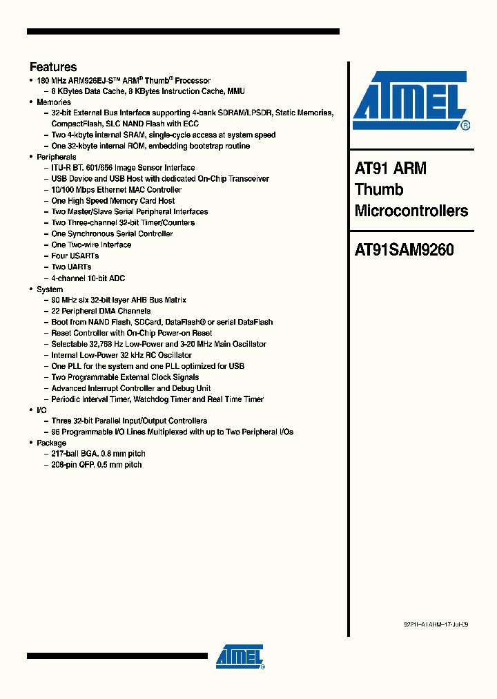 AT91SAM92601_4552154.PDF Datasheet