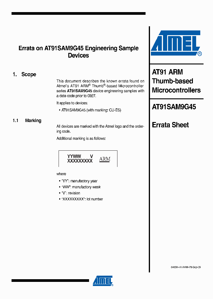 AT91SAM9G4509_4656538.PDF Datasheet