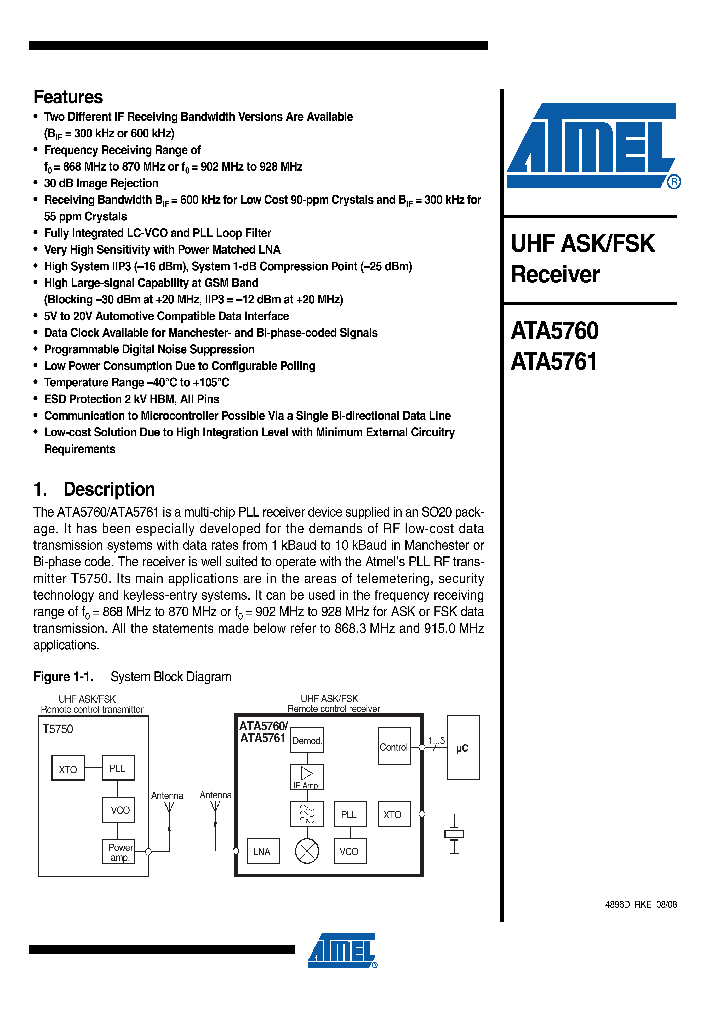 ATA5760_4285749.PDF Datasheet