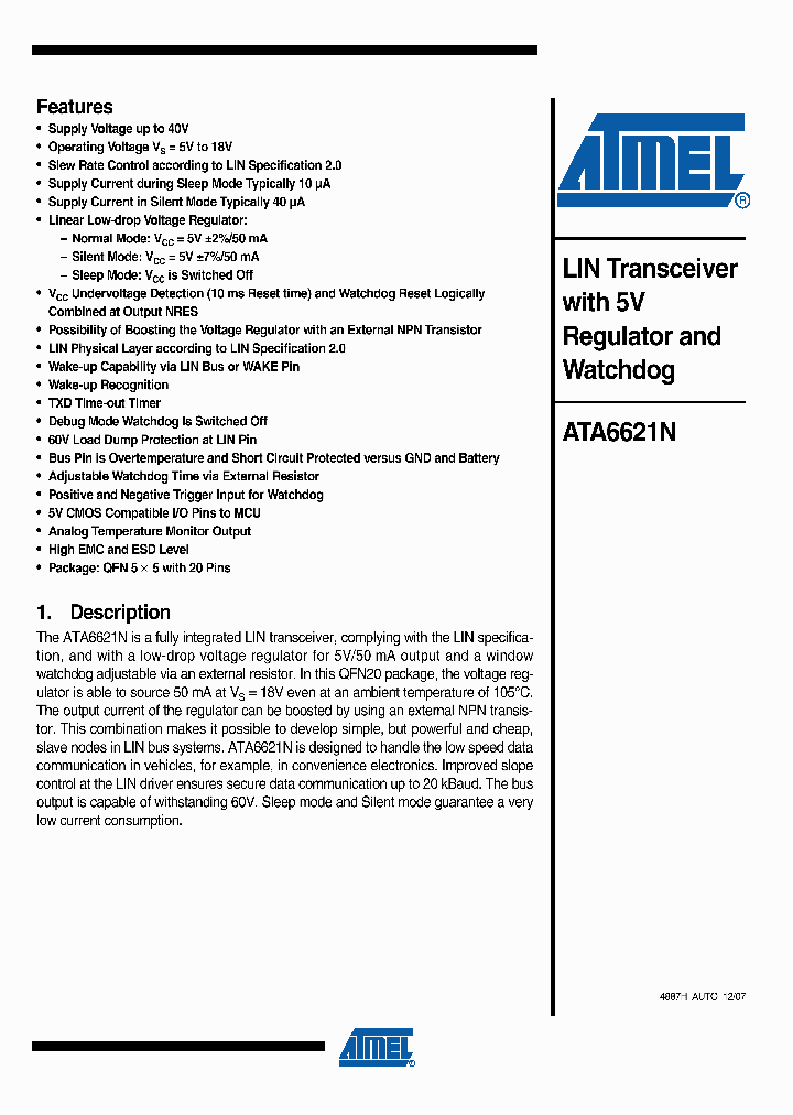 ATA6621N_4287427.PDF Datasheet