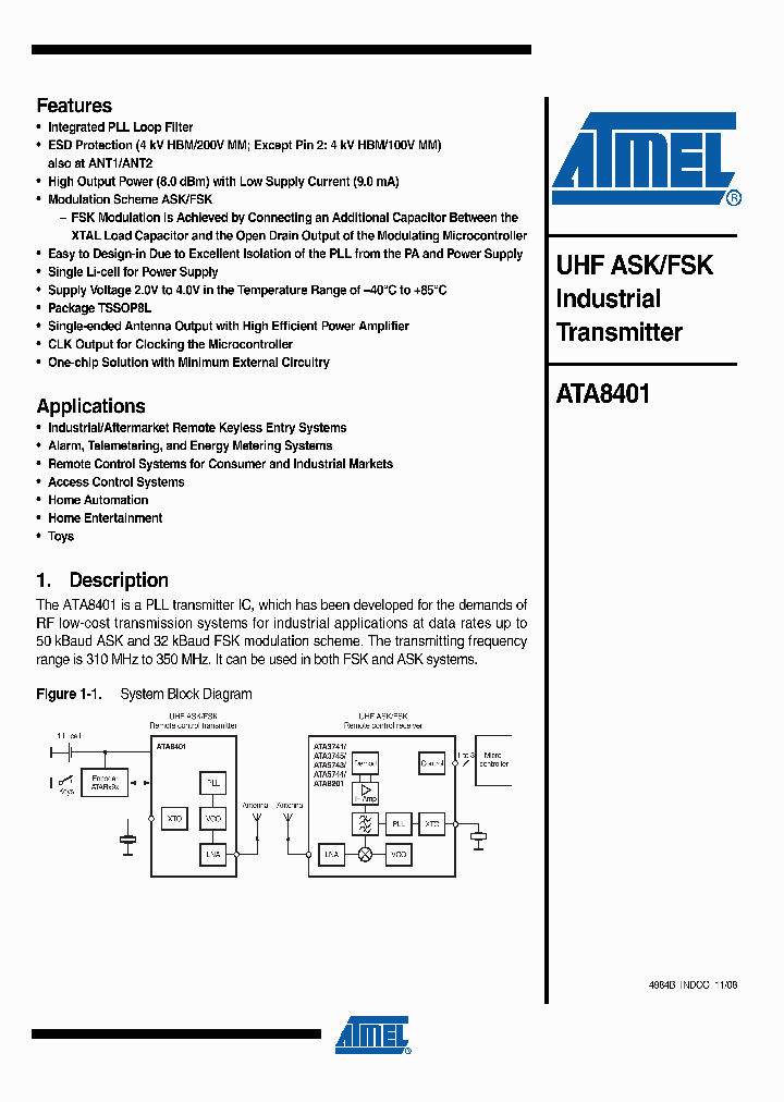 ATA8401_4301544.PDF Datasheet
