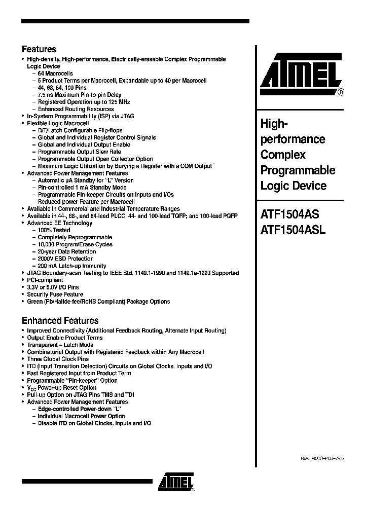 ATF1504ASL-20JC84_4267283.PDF Datasheet