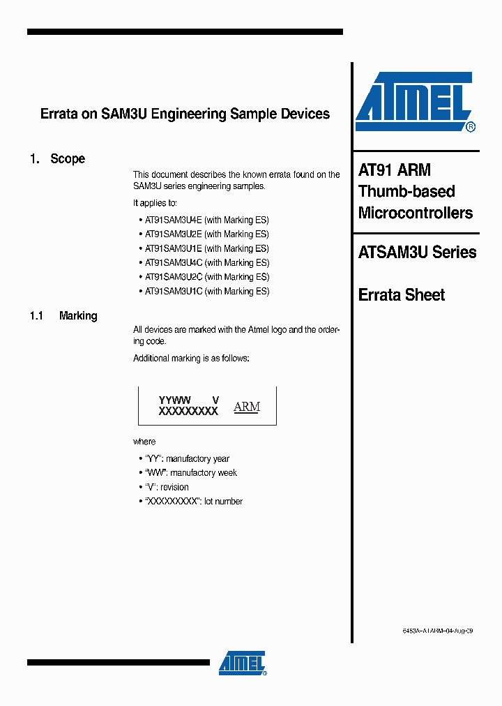 ATSAM3U_4636434.PDF Datasheet