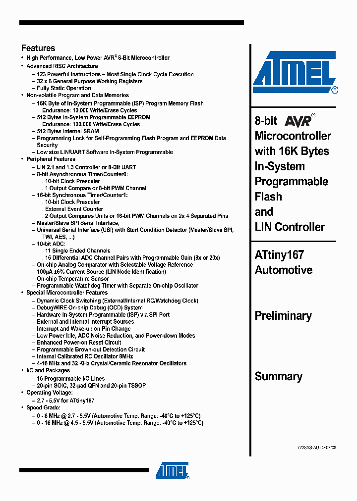 ATTINY167_4671935.PDF Datasheet