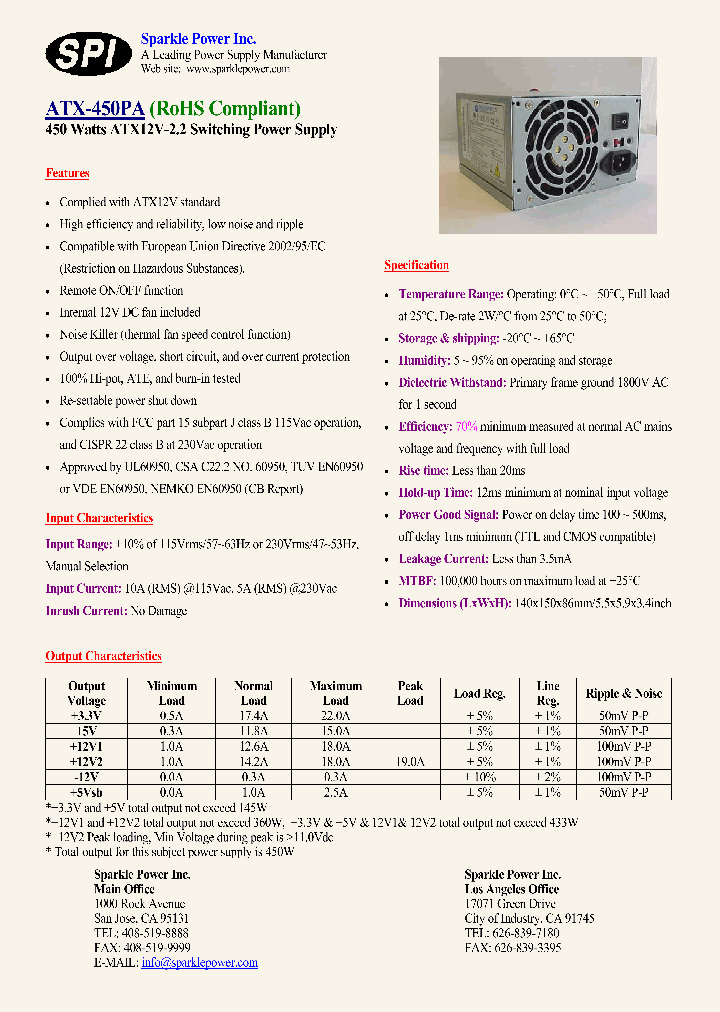 ATX-450PA_4451359.PDF Datasheet