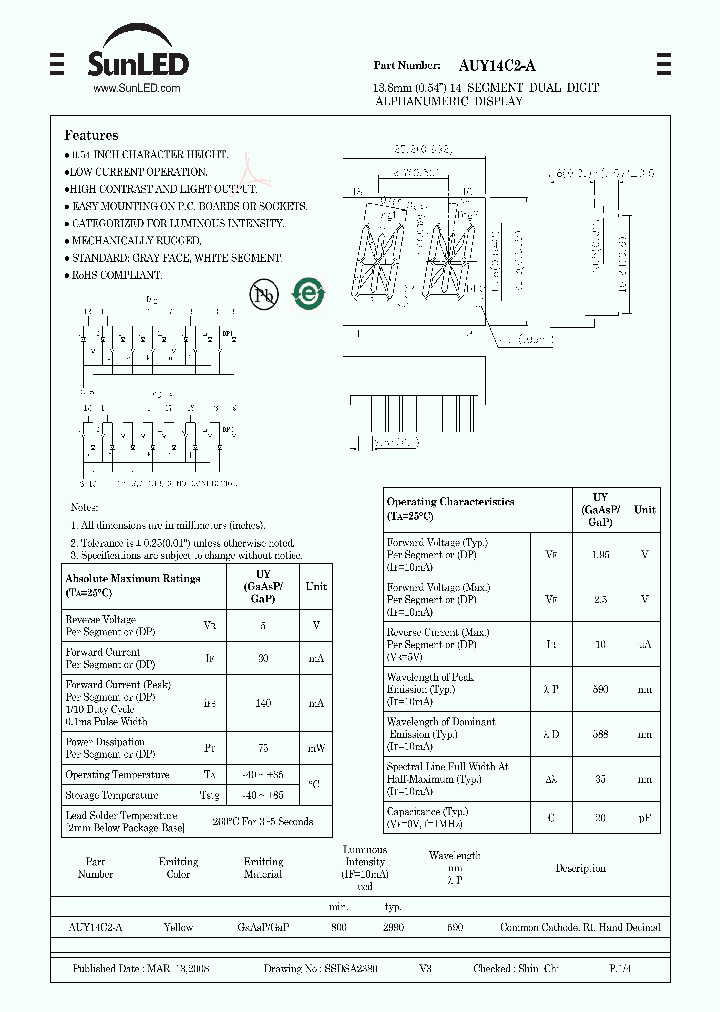 AUY14C2-A_4701943.PDF Datasheet