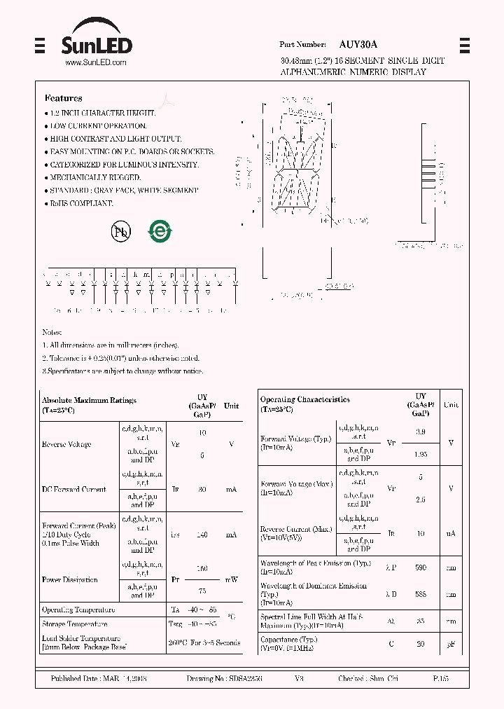 AUY30A_4384407.PDF Datasheet