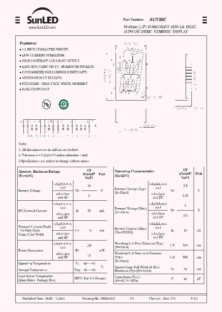 AUY30C_4384408.PDF Datasheet