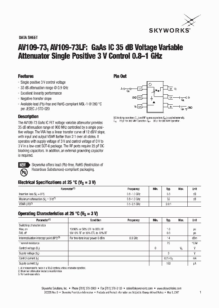 AV109-73_4374447.PDF Datasheet