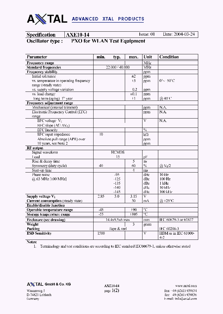 AXE10-14_4335243.PDF Datasheet