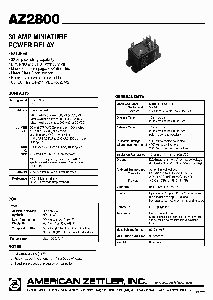 AZ2800_4453331.PDF Datasheet