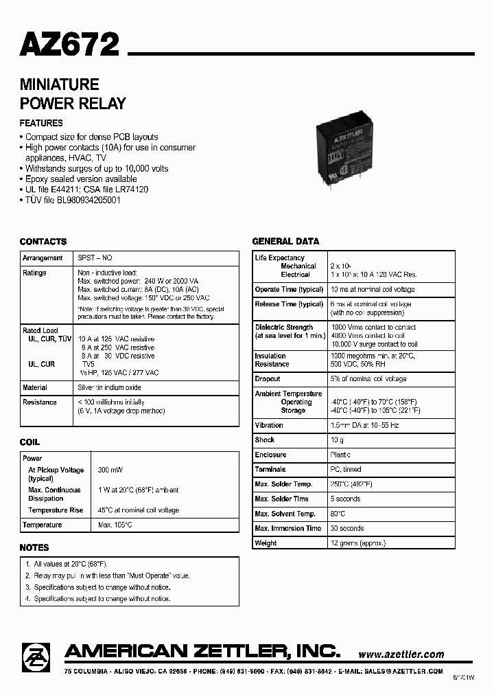 AZ672_4456160.PDF Datasheet