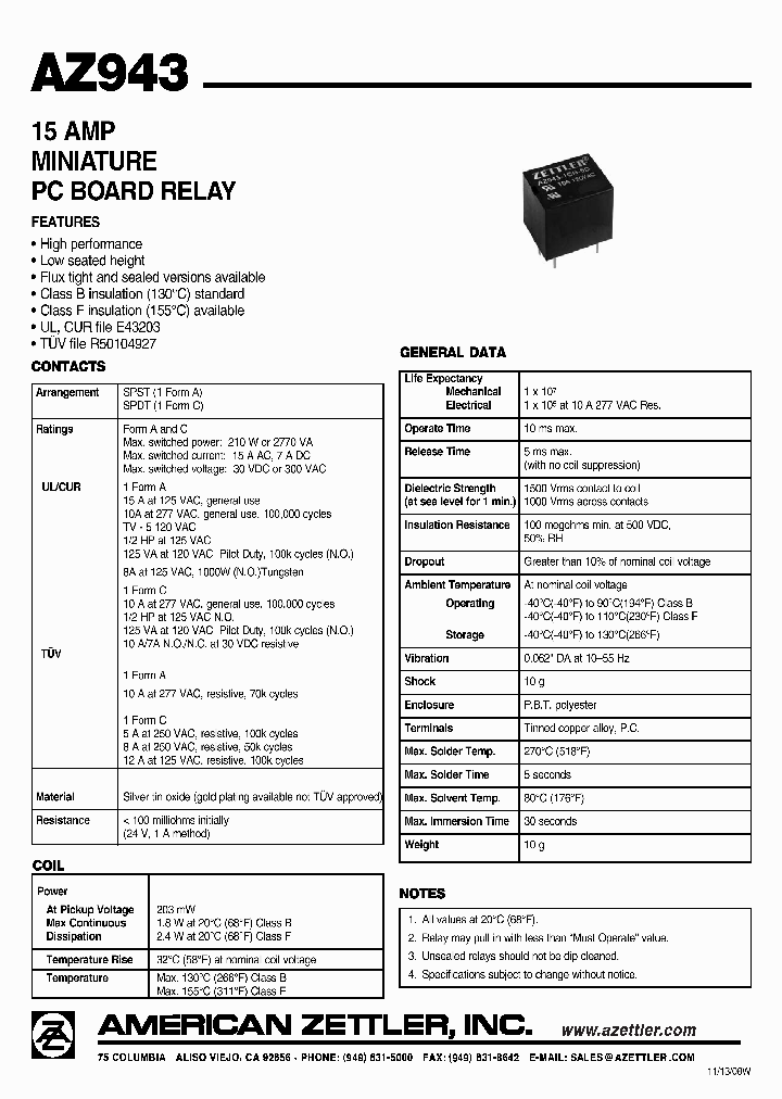 AZ943_4498278.PDF Datasheet