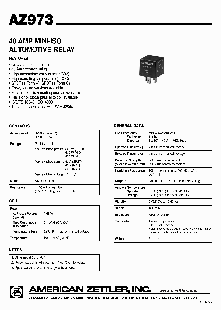 AZ973-1A-24DC1D1_4653726.PDF Datasheet