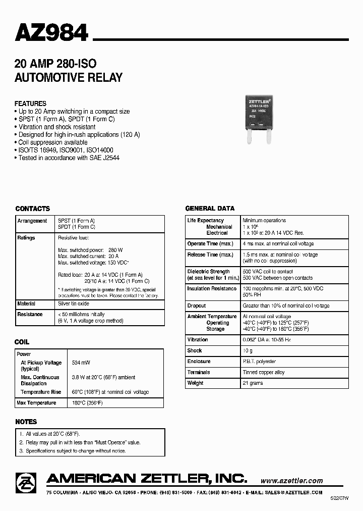 AZ984-1C-12D_4745775.PDF Datasheet