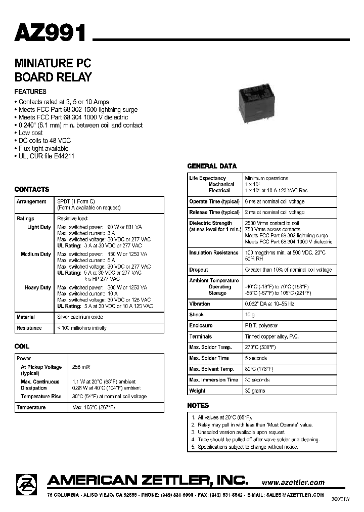 AZ991_4572310.PDF Datasheet