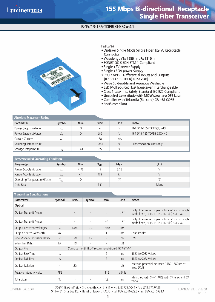 B-13-155-TDFB3-SSC5-40_4494369.PDF Datasheet
