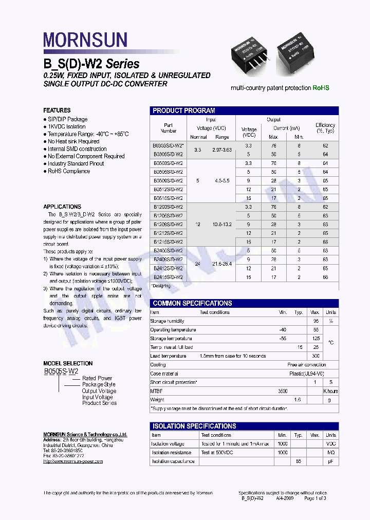 B0303S-D-W2_4742615.PDF Datasheet