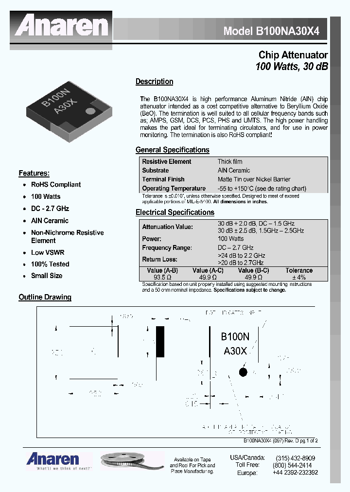 B100NA30X4_4890954.PDF Datasheet