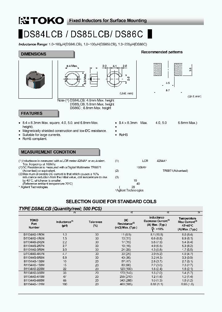 B1134AS-150M_4657919.PDF Datasheet