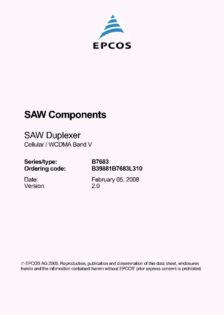 B39881B7683L310_4374955.PDF Datasheet