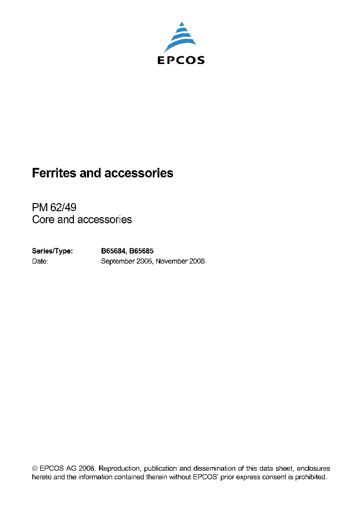 B65685B1016T001_4863040.PDF Datasheet