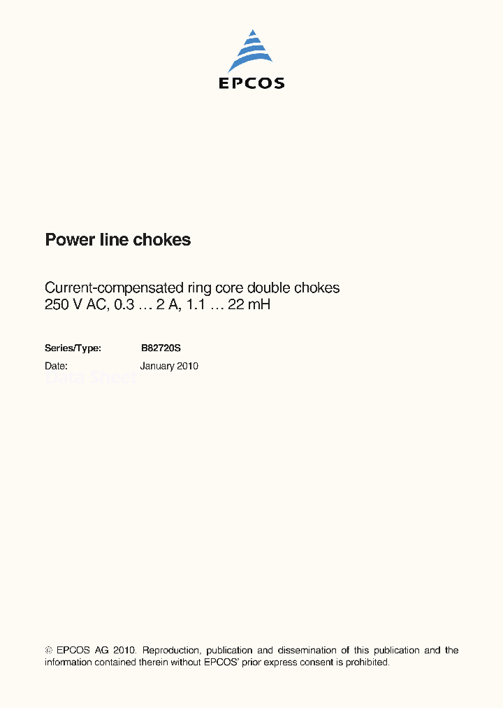 B82720S10_4920306.PDF Datasheet