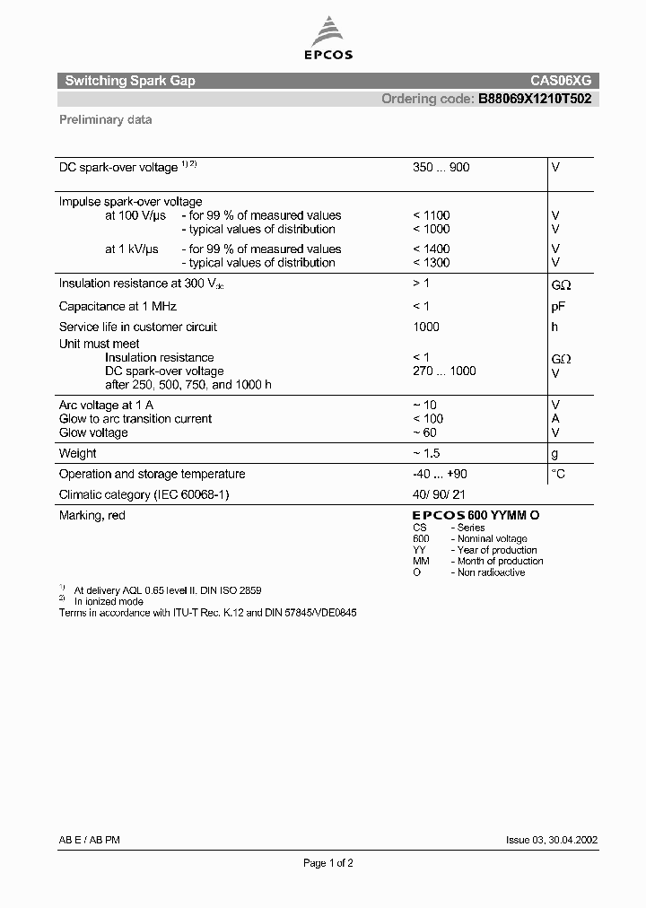 B88069X1210T502_4696920.PDF Datasheet