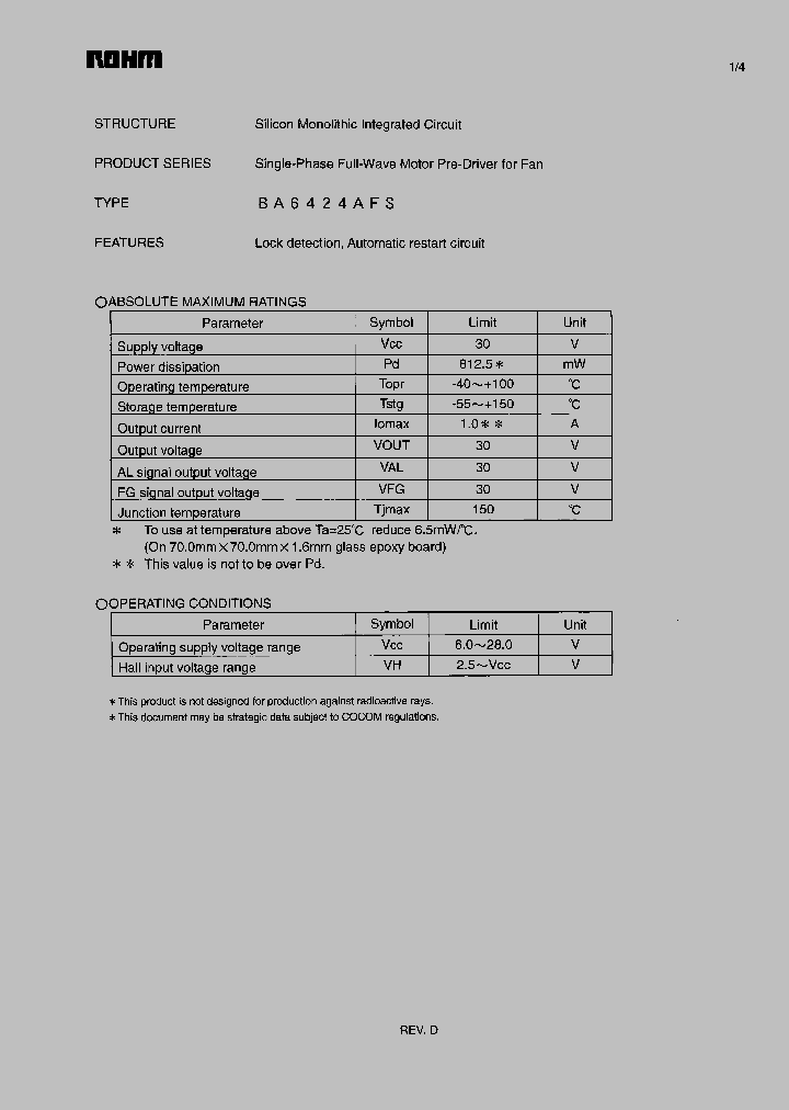 BA6424AFS1_4698775.PDF Datasheet