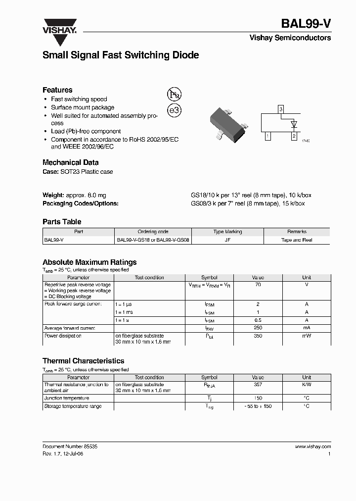 BAL99-V_4387161.PDF Datasheet